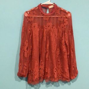 Altar’d State Lacey Blouse